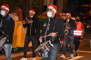 Papá Noel visita de sorpresa Lomo Magullo (Telde)/Francisco Javier Santana.